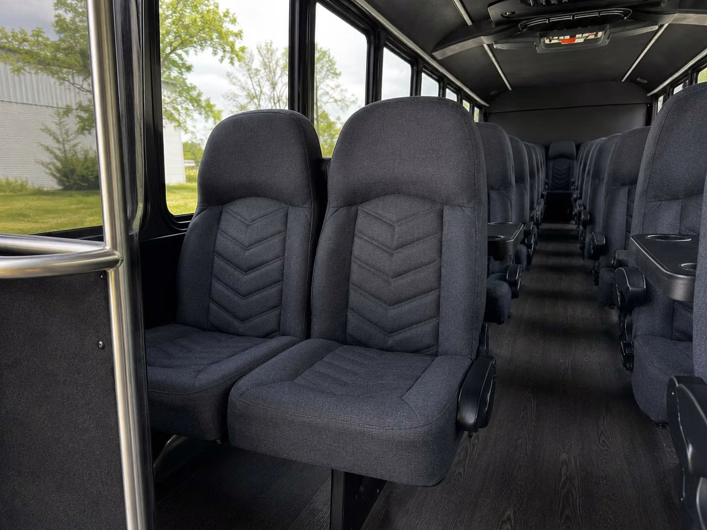 20 passenger minibus interior