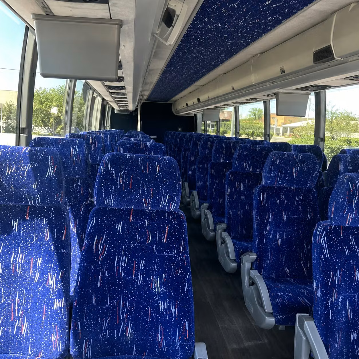 bellingham charter bus interior