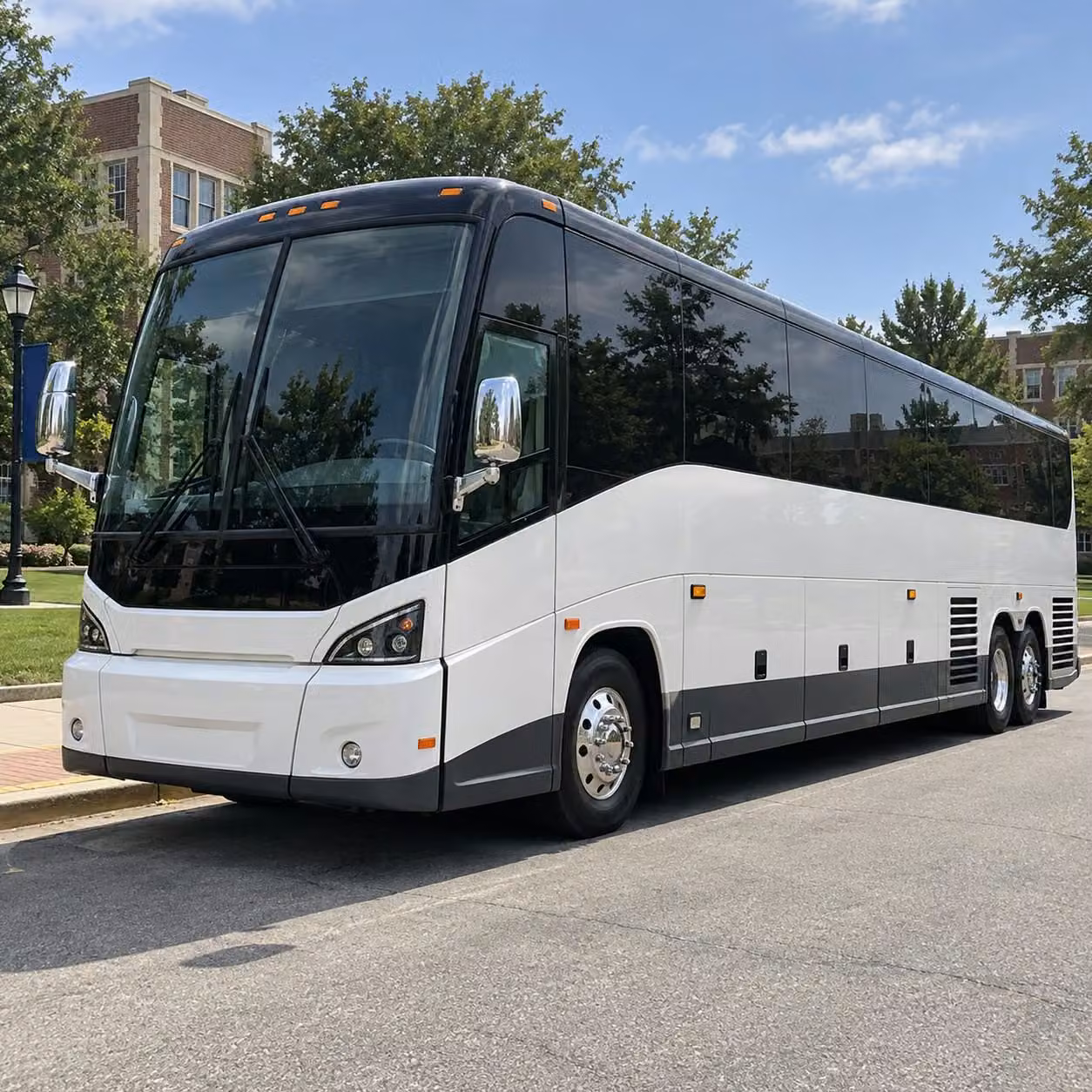 bellingham charter bus rental exterior