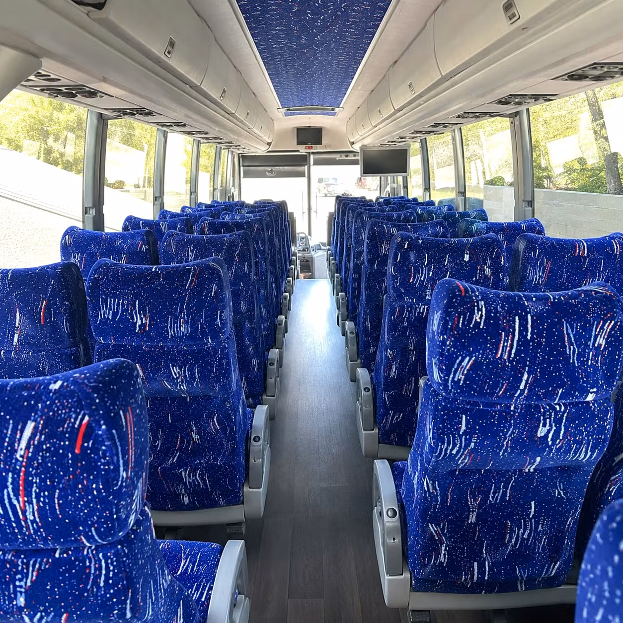 bellingham charter bus rental inside