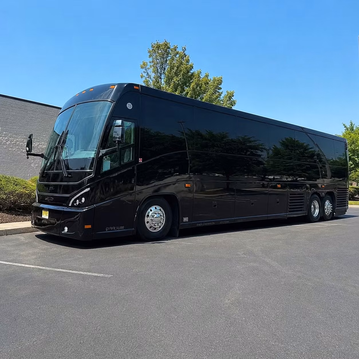 charter bus rentals for military personnel transfers at bellingham international airport