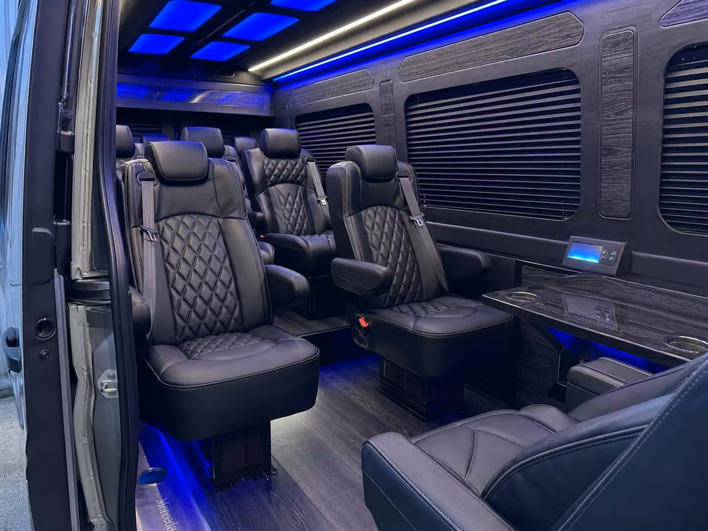 sprinter van transportation for groups and events across bellingham